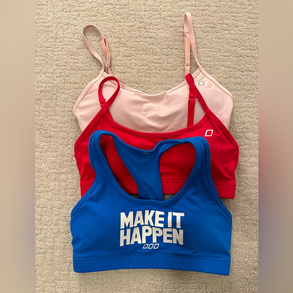 Lorna Jane Spots Bra Set Size S